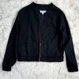 American Apparel Black Jacket with Gold Zipper